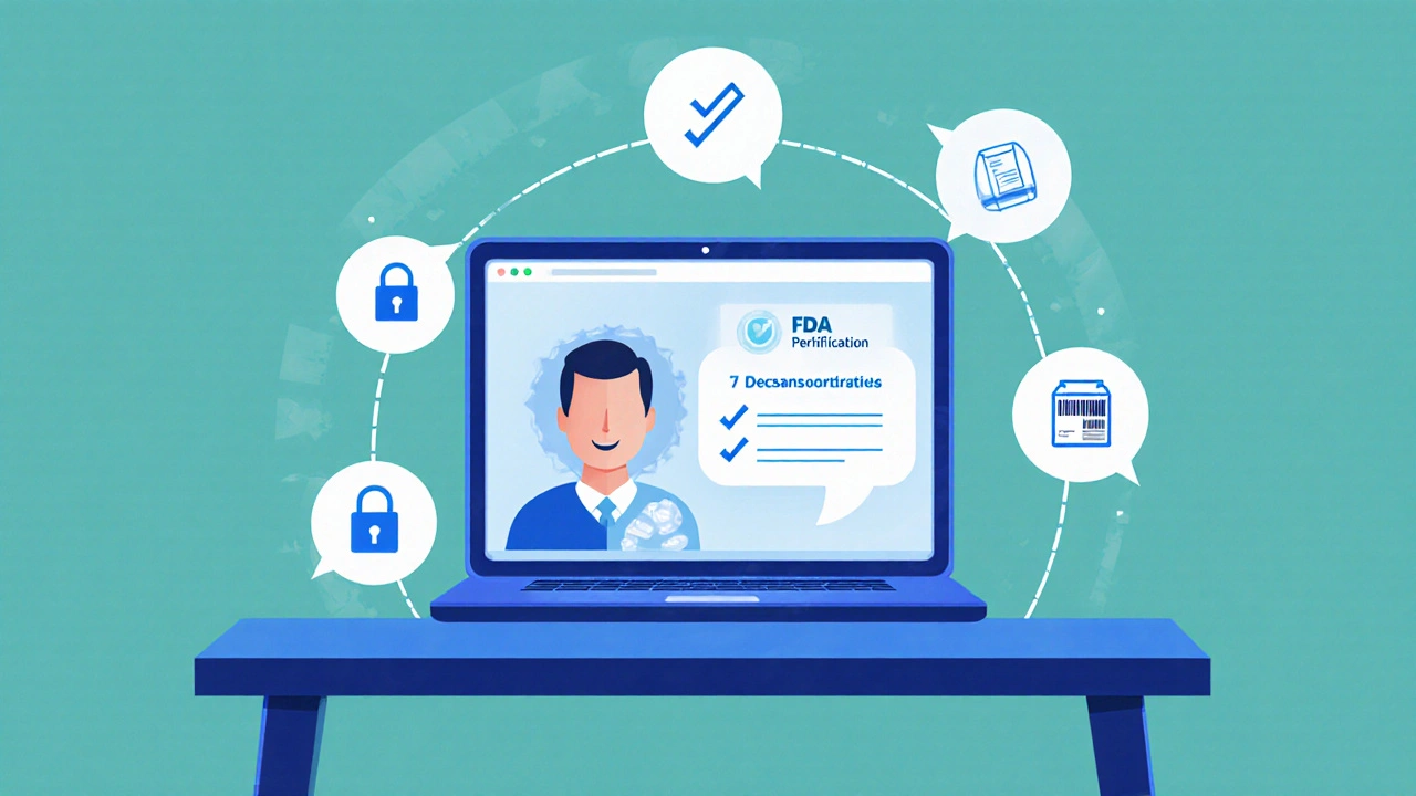 Ordering Process - From Prescription to Doorstep