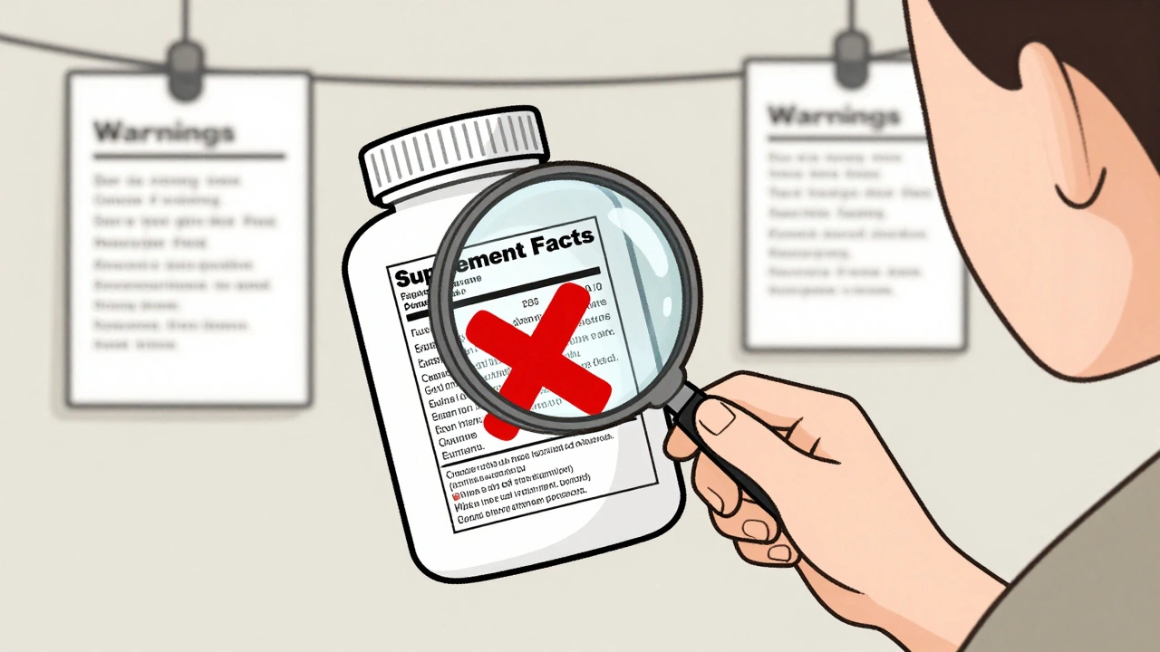 How to Read Supplement Labels and Spot Dangerous Drug Interactions