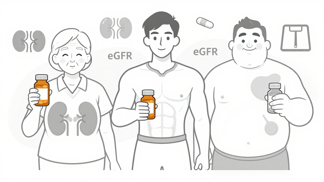 Medication Dosing Adjustments: How Age, Weight, and Kidney Function Change Your Prescription