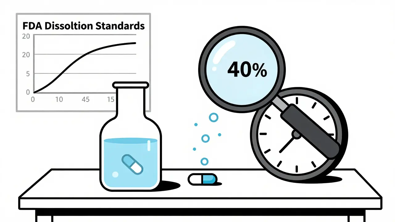 Dissolution Testing: How the FDA Ensures Generic Drug Quality